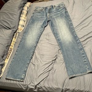 NWT American Eagle Relaxed Straight Jeans Men’s 34 34